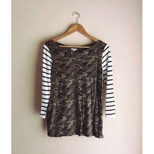 Women’s camo blouse